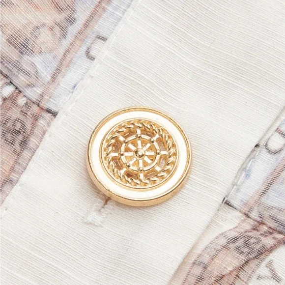 NWT Commense Elegant Cream Women's Dress Size large - Picture 3 of 6